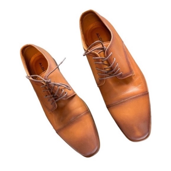 Aldo Other - Aldo Men's Brown Leather Dress Shoes